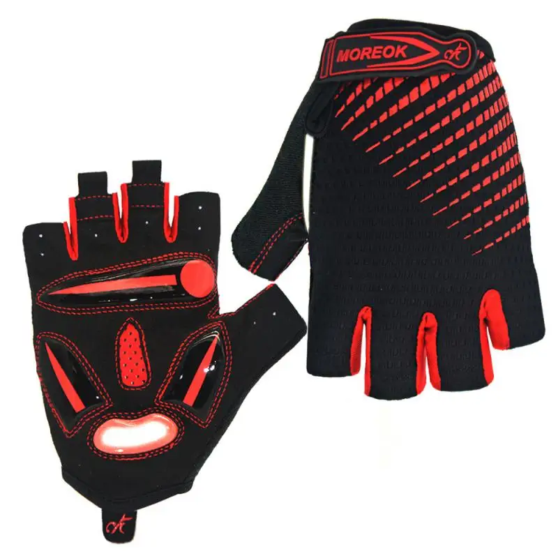 

Breathable Shockproof Bicycle Equipment Breathable Half Finger Gloves Environmental Protection Glove Wear-resistant