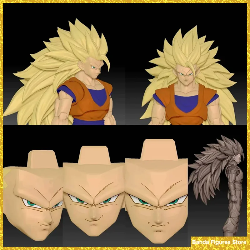 Оригинальный ULTIMATE ENERGY S.H. Figuarts SHF Super Saiyan SSJ3 SON GOKU Dragon Ball Z Аниме Коллекция Фигурки