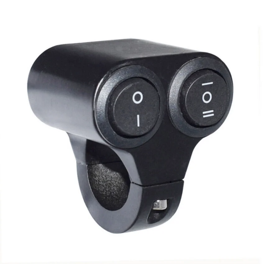 

1PCS Motorcycle ATV Handlebar Dual Button On Off Switch 22mm 7/8" Motorbike Refit 12V