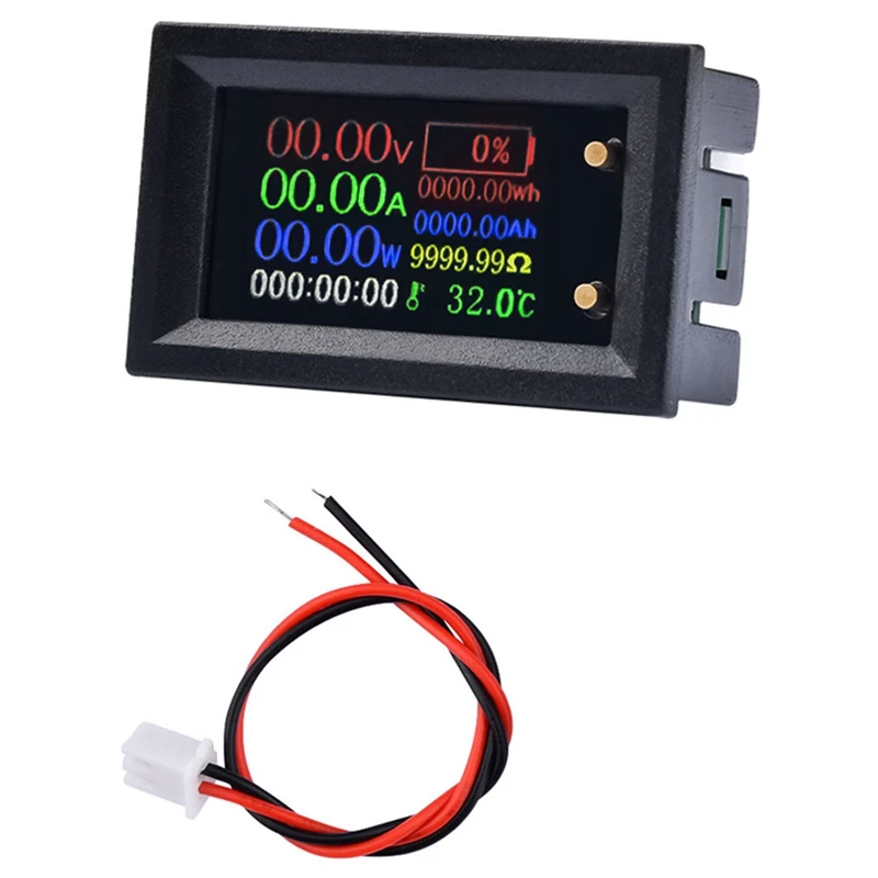

Digital Voltmeter Ammeter Multifunction Tester IPS Voltage Current Power Energy Battery Electricity Test Meter