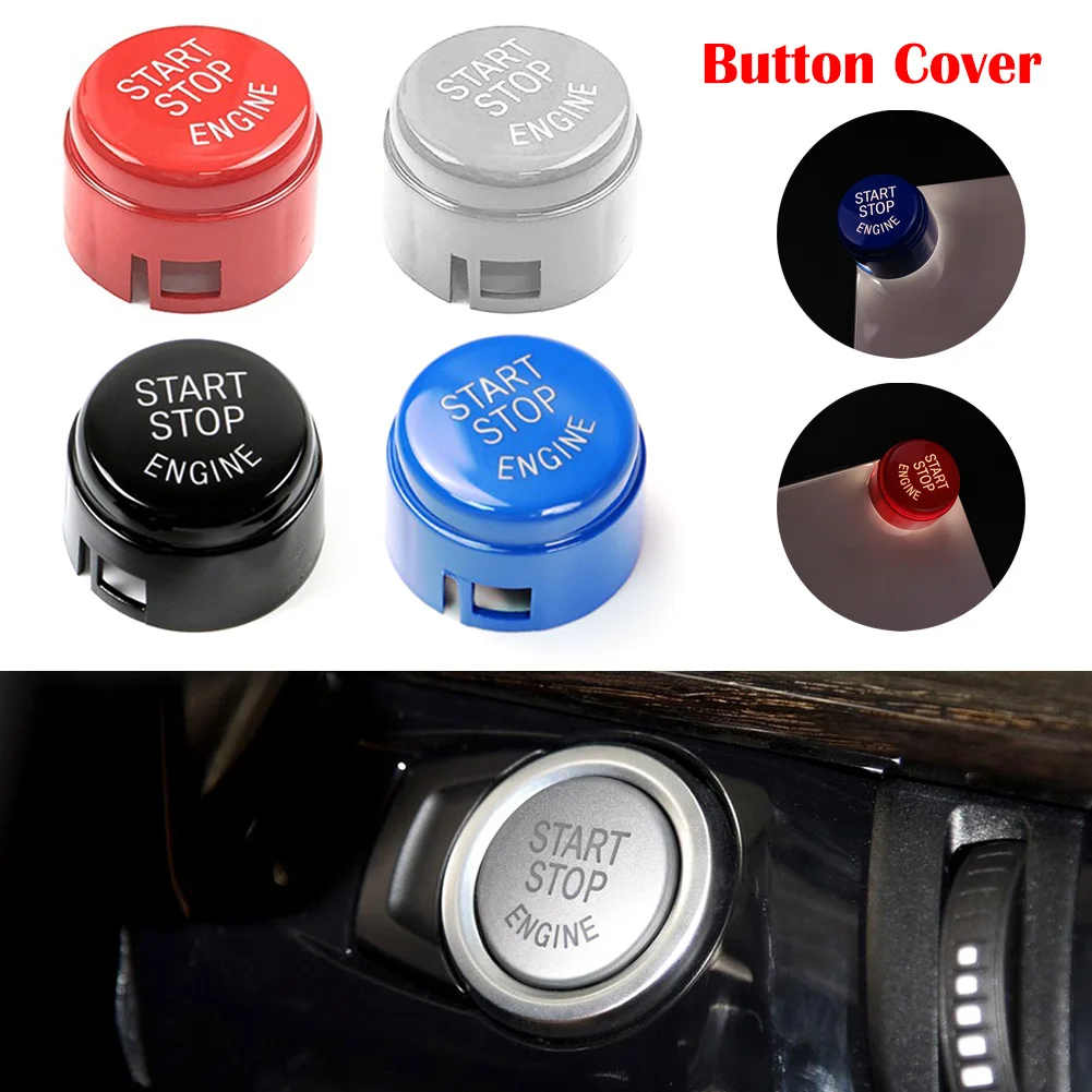 

Car For BMW Car Engine Start Stop Button Cover Replacement ABS Cover For BMW 1 2 3 5 6 7 X1 X3 X4 X5 X6 F01 F02 F10 F11 F12
