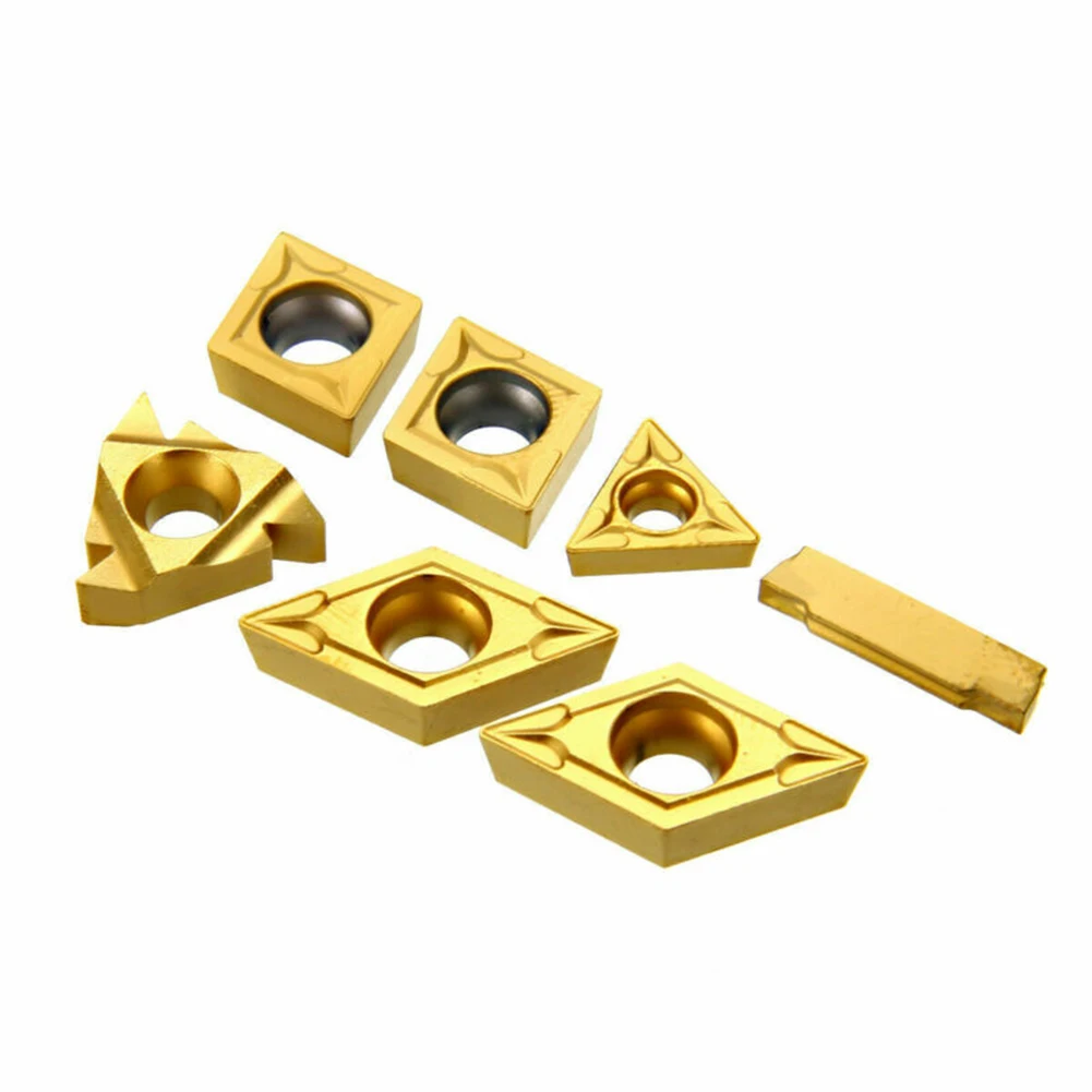 

Enhance Performance with High Quality Carbide Inserts CCMT060204 11IR 16ER MGMN200 DCMT070204 (7pcs) for 12mm Bar