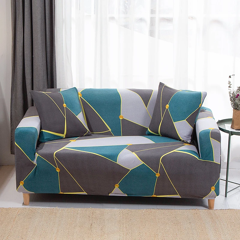 

1/2/3/4 Seat Elastic Slipcover L-shaped Slip-Resistant Sofa Cover For Living Room Corner Sofa Cover Home Decor Housses De Canapé