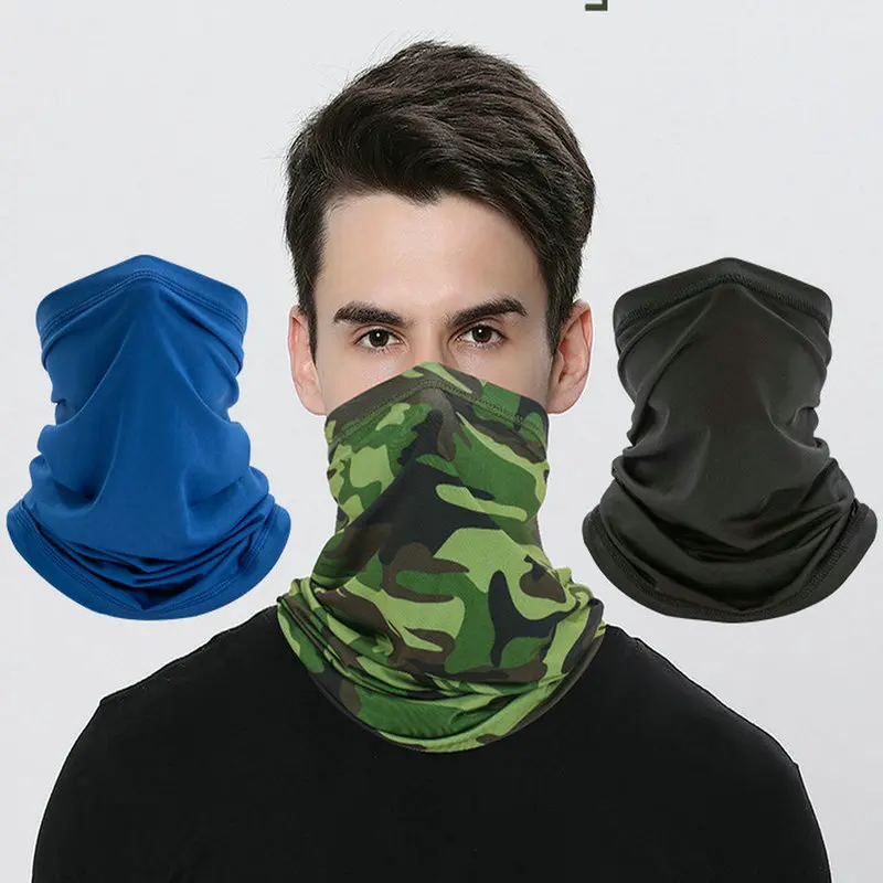 

Balaclava Men Beanies Ski Mask Bandanas Windproof Motorcycle Sun Protection Scarf Women Summer Cycling Fishing Neck Gaiter Hats
