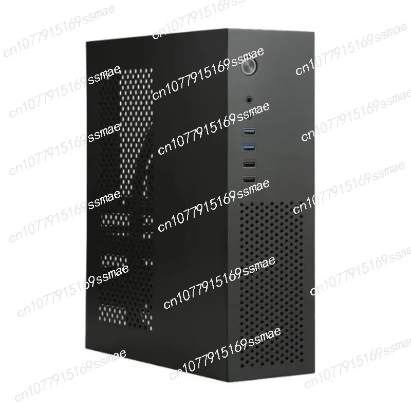 Корпус для настольного компьютера SKTC A10 HTPC оснащен источником питания 1u MATX