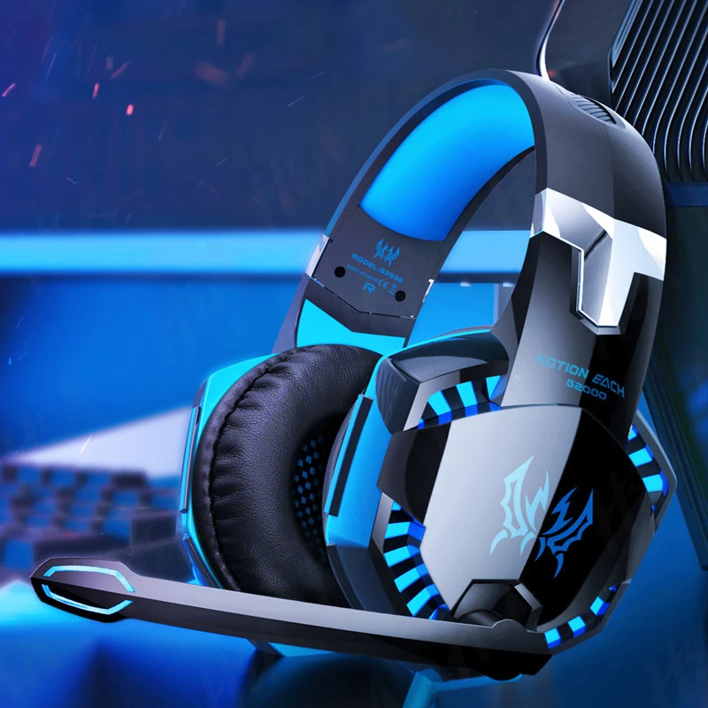 

Wired Headset Gamer with microphone Deep Bass Gaming earphone Stereo Headsets For Game XBox PS4 PC Laptop