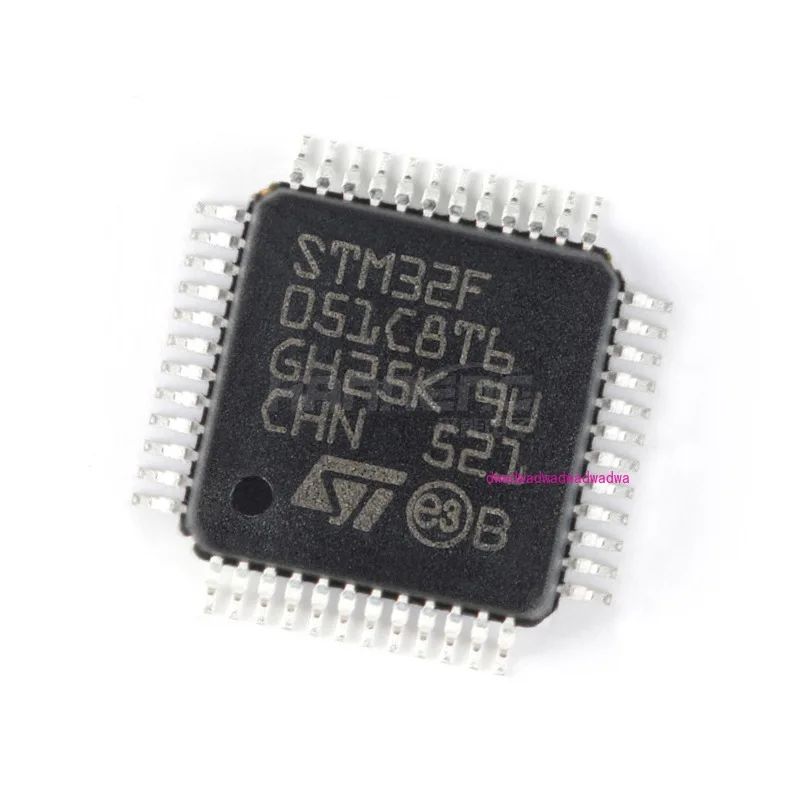 Оригинальный микроконтроллер ARM STM32F051C8T6 LQFP-48 48 МГц 64 КБ MCU