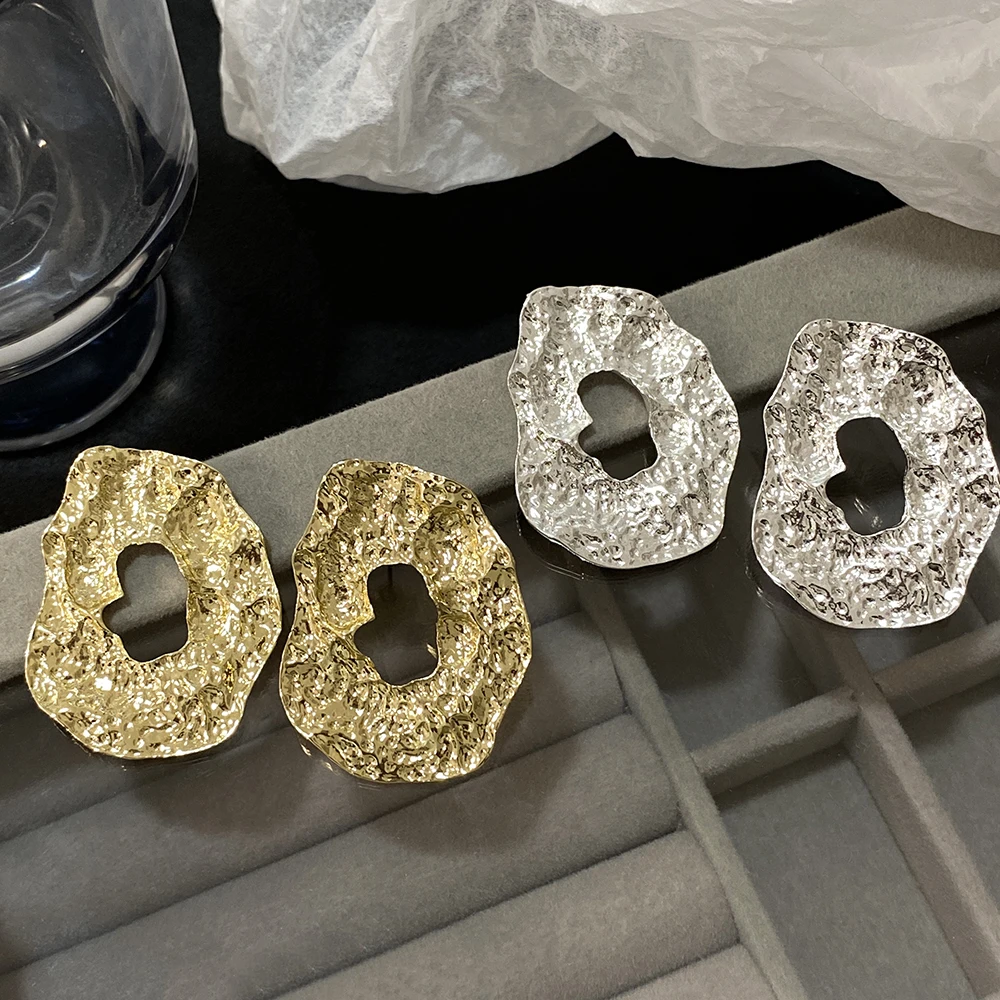 Freetry изысканные серьги-гвоздики неправильной формы для женщин винтажные