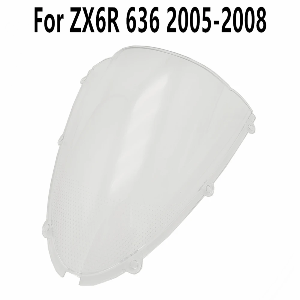 

Windscreen Spoiler Windshield Black transparent For ZX6R ZX 6R 636 2005-2006-2007-2008 High Quality Wind Deflectore