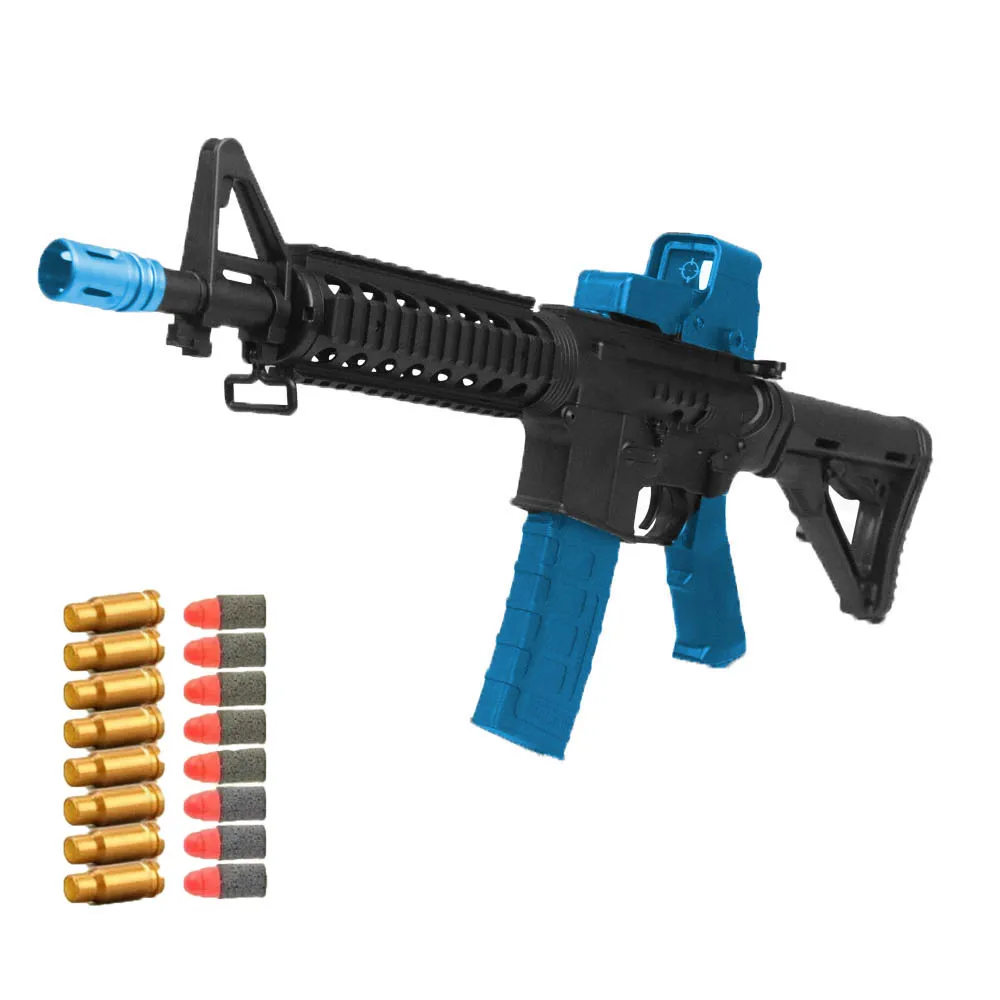 

JIN MING M4A1 8TH GENERATION GEL BLASTER (BLACK) ELECTRIC TOY GUN PRESENT VALUE STANDARD WITH SILENCER TEAM SHOOTING GAME