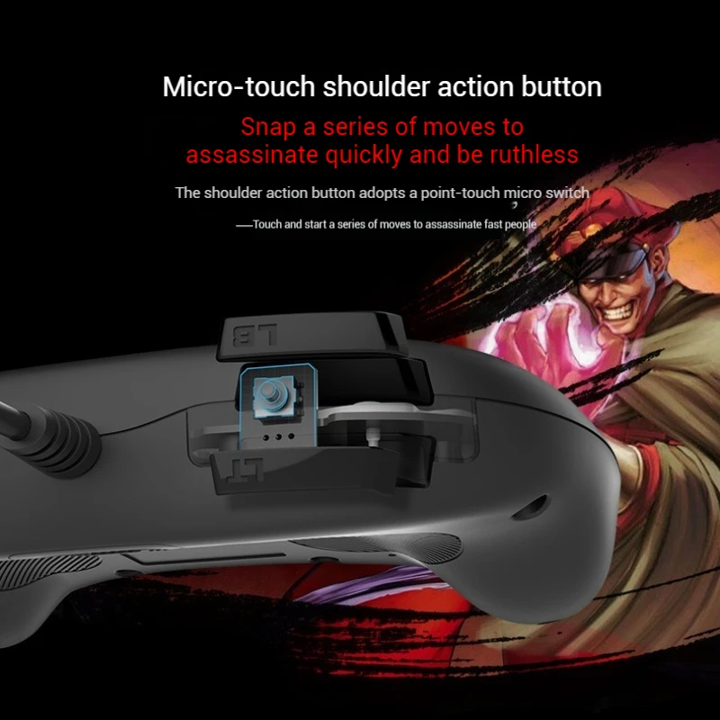 Beitong Rcade Fighting Проводной игровой контроллер Аркадная шестиклавишная раскладка