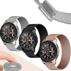 Магнитный ремешок для Amazfit GTS22e3GTS2 MiniGTR 42 мм47 ммGTR23Pro stratos, металлический браслет для часов Amazfit ремешок bip