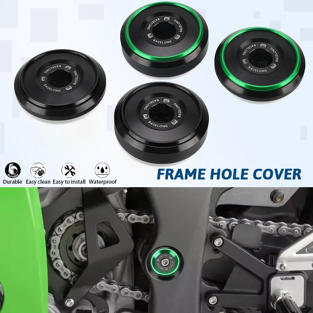 Крышки отверстий в раме мотоцикла заглушка для Kawasaki NINJA1000/Z1000SX/Z1000 2011-2020 2019 2018 2017 2016
