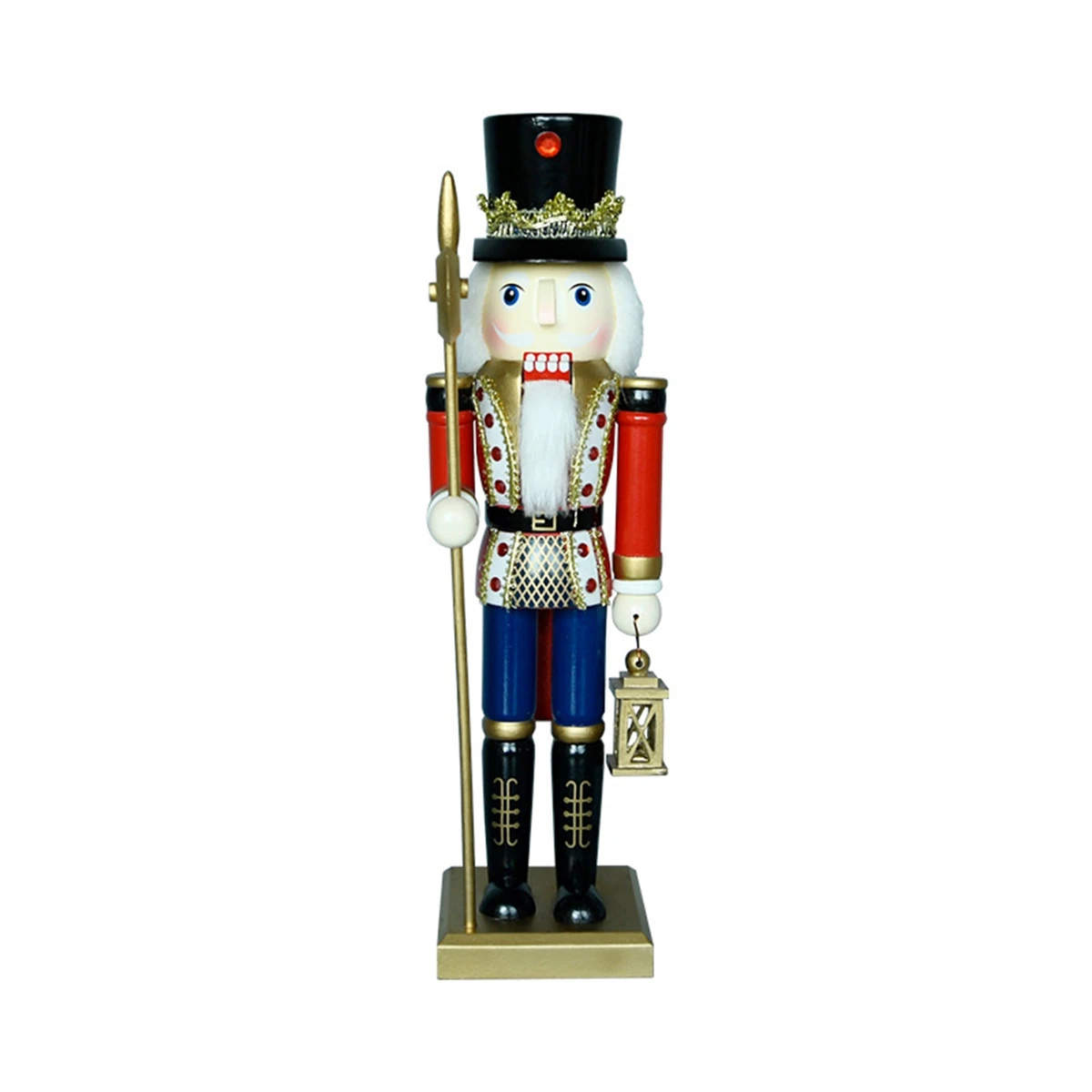 

Wooden Soldiers Nutcracker Ornaments Christmas Decorations Wood Figurine Puppet Toys Decor