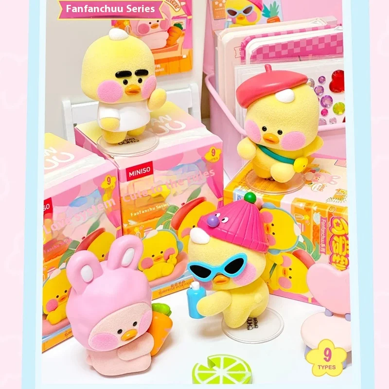 Новый продукт Miniso натуральная коробка Fanfanchu Cute To Foul слепая мультяшная утка