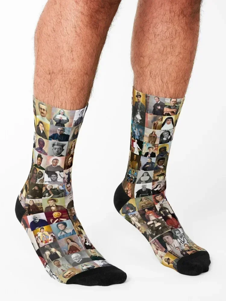 Святых Все святые Католические святы Носки Tutti and Santi Идеи подарков на день