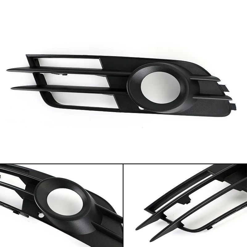 1szt Przedni zderzak samochodowy Kratka przeciwmgielna lampy przeciwmgielnej Osłona grilla do Audi A6 C7 2012-2016 4G 0807682 Г 4Г 0807681