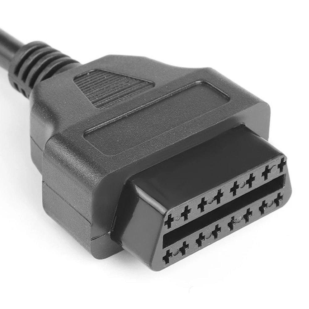 Автомобильный 16-контактный OBD 2 II 5 м Удлинительный шнур штекер-гнездо EML 327 адаптер