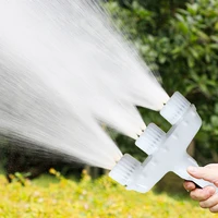 Three-head Agriculture Atomizer Nozzles Garden Lawn Water Sprinklers Adjustable High-pressure Watering Water Pump Atomization