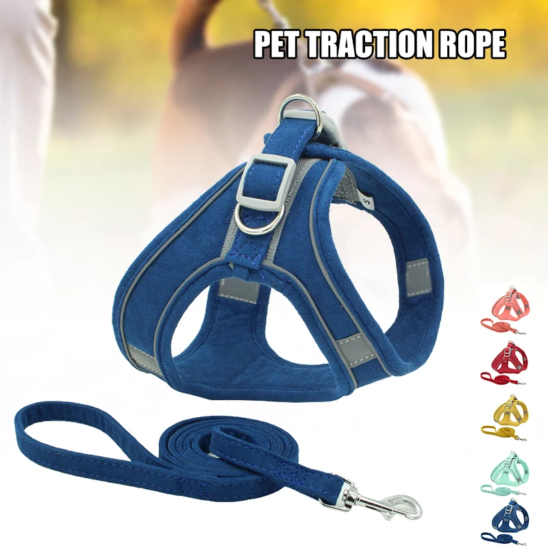 

Cat Harness and Leash for Walking Escape Proof Soft Adjustable Vest Harnesses Cat Harness and Leash for Walking pjop