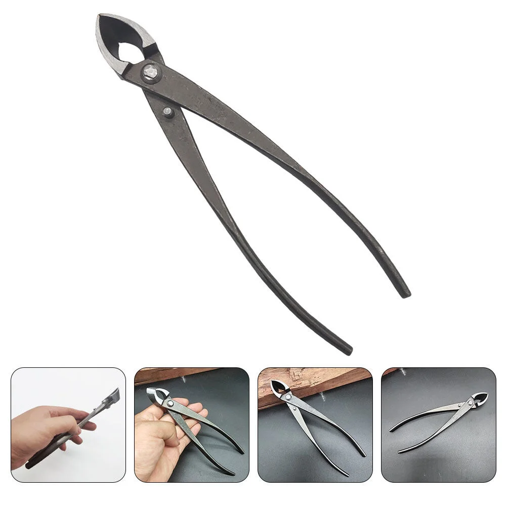 

Bonsai Knob Garden Scissors Trimming Potted Stem Metal Branch Trimmer Small Pruning Shears Tree