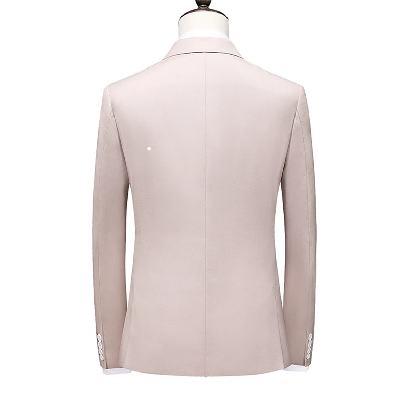 Комплект из трех предметов пиджак и брюки жилет/модный мужской повседневный