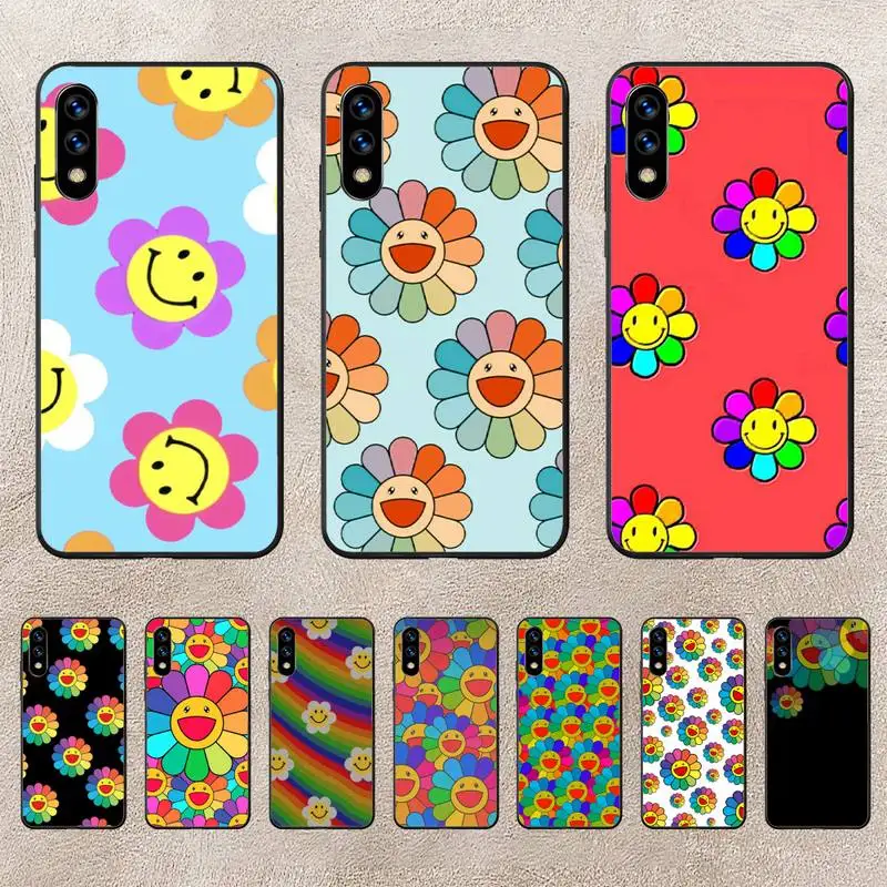

Smiley Face Painting Phone Case For Huawei G7 G8 P7 P8 P9 P10 P20 P30 Lite Mini Pro P Smart Plus Cove Fundas