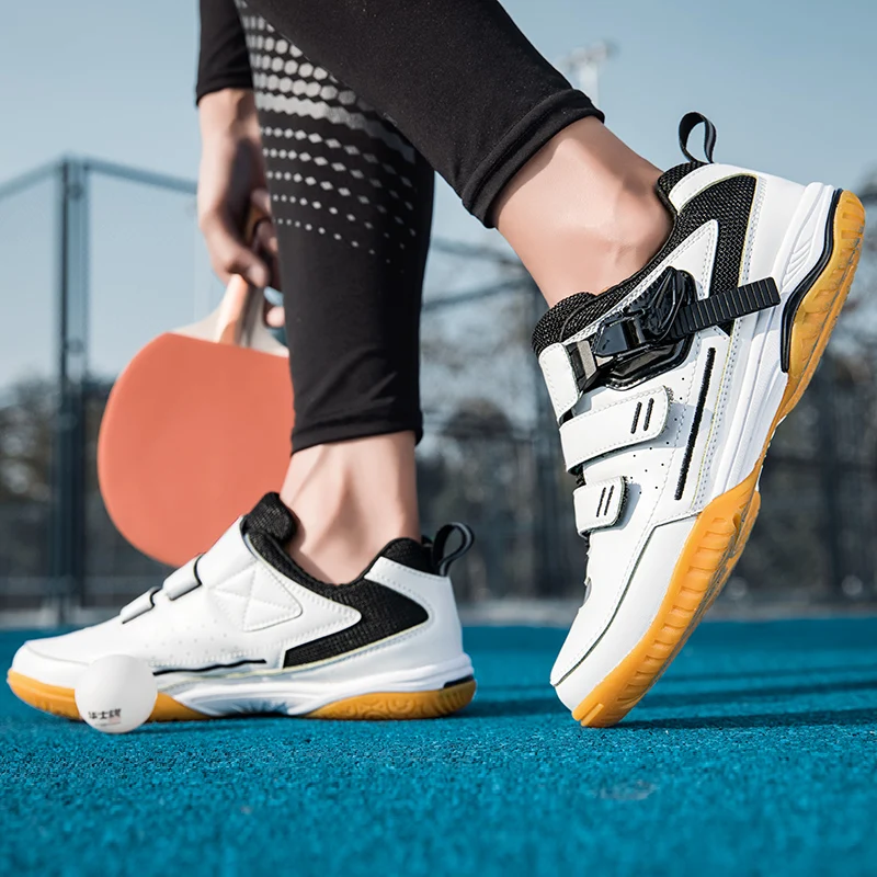 High Quality Table Tennis Shoes Men's and Women's Professional Tennis Shoes Men's Anti-slip Comfortable Training Badminton Shoes