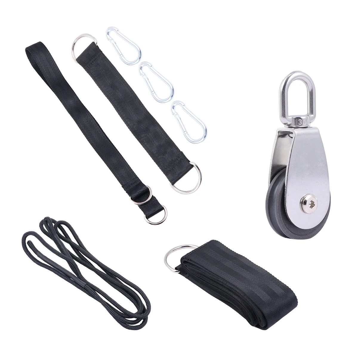 Фитнес-набор Кабельная машина Тренировочные веревки DIY Загрузочный шкив Система