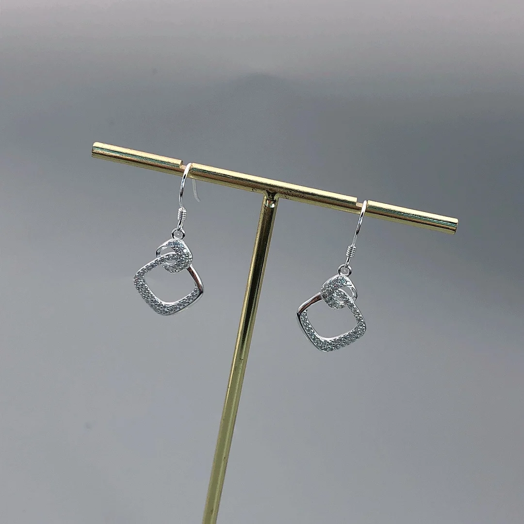 

New earrings recommended with eyes closed Sterling silver fashion earrings