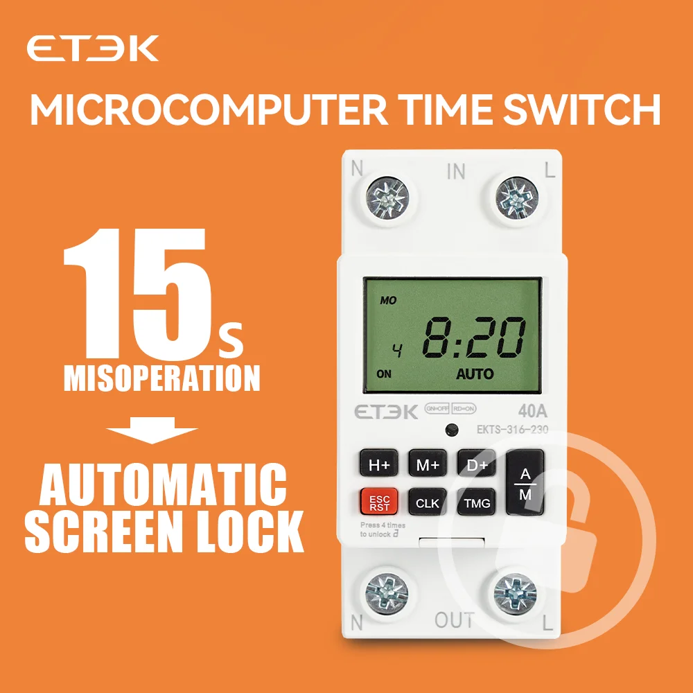 

Программируемое интеллектуальное реле ETEK EKTS316