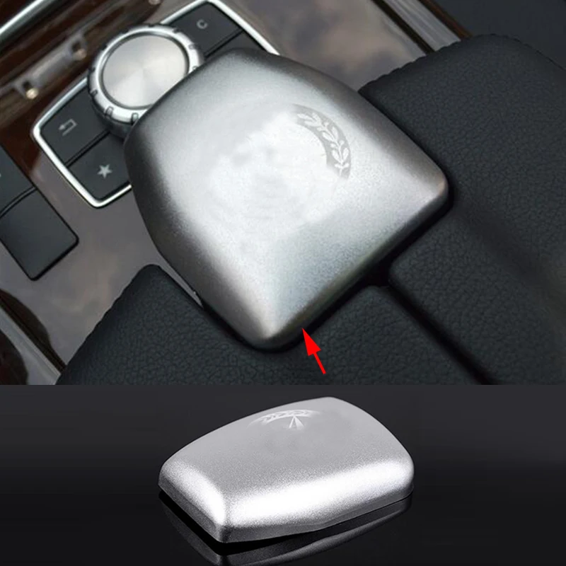 

For Mercedes-Benz E CLS Class W212 C218 09-15 Aluminum Center Armrest Case Cover Trim Car Interior Accessories