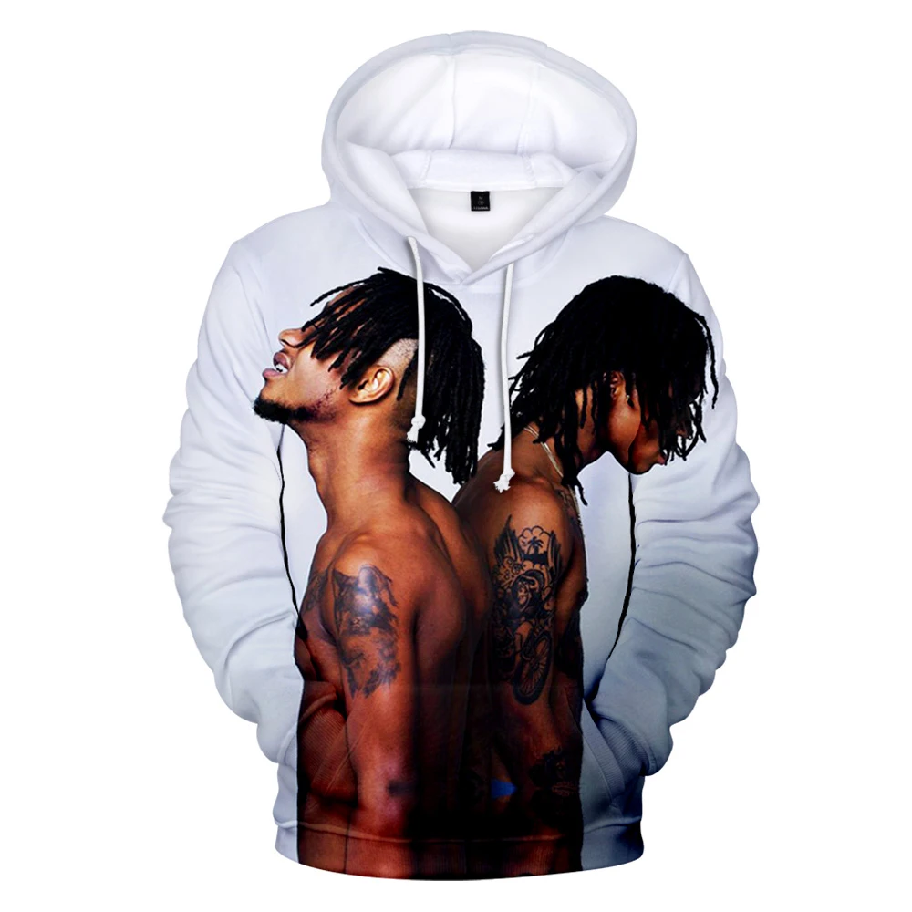 

Rae Sremmurd 3D Kpop Hoodies Sweatshirt Long Sleeve Men Women Hoody Harajuku Streetwear Handsome