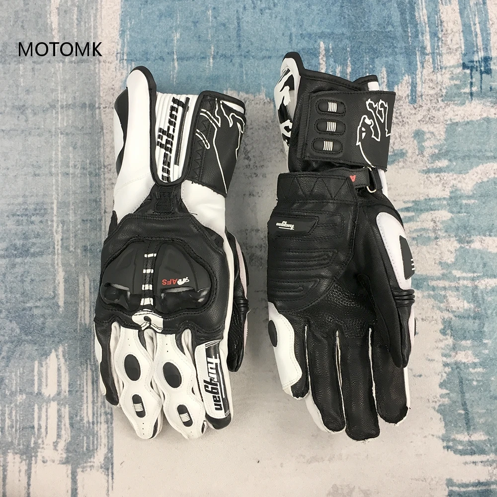 Перчатки Furygan AFS 19 для локомотивных гонок мотоциклетные длинные рыцарские из
