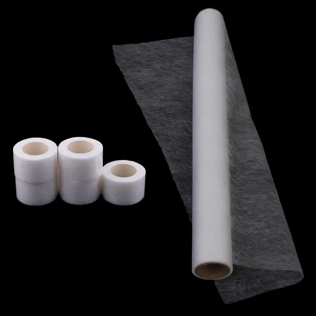 

6Roll Hot Melt Adhesive Web Double Backing Ribbons Curtains Hemming Broken of Cloths Fabric Arts DIY Crafts