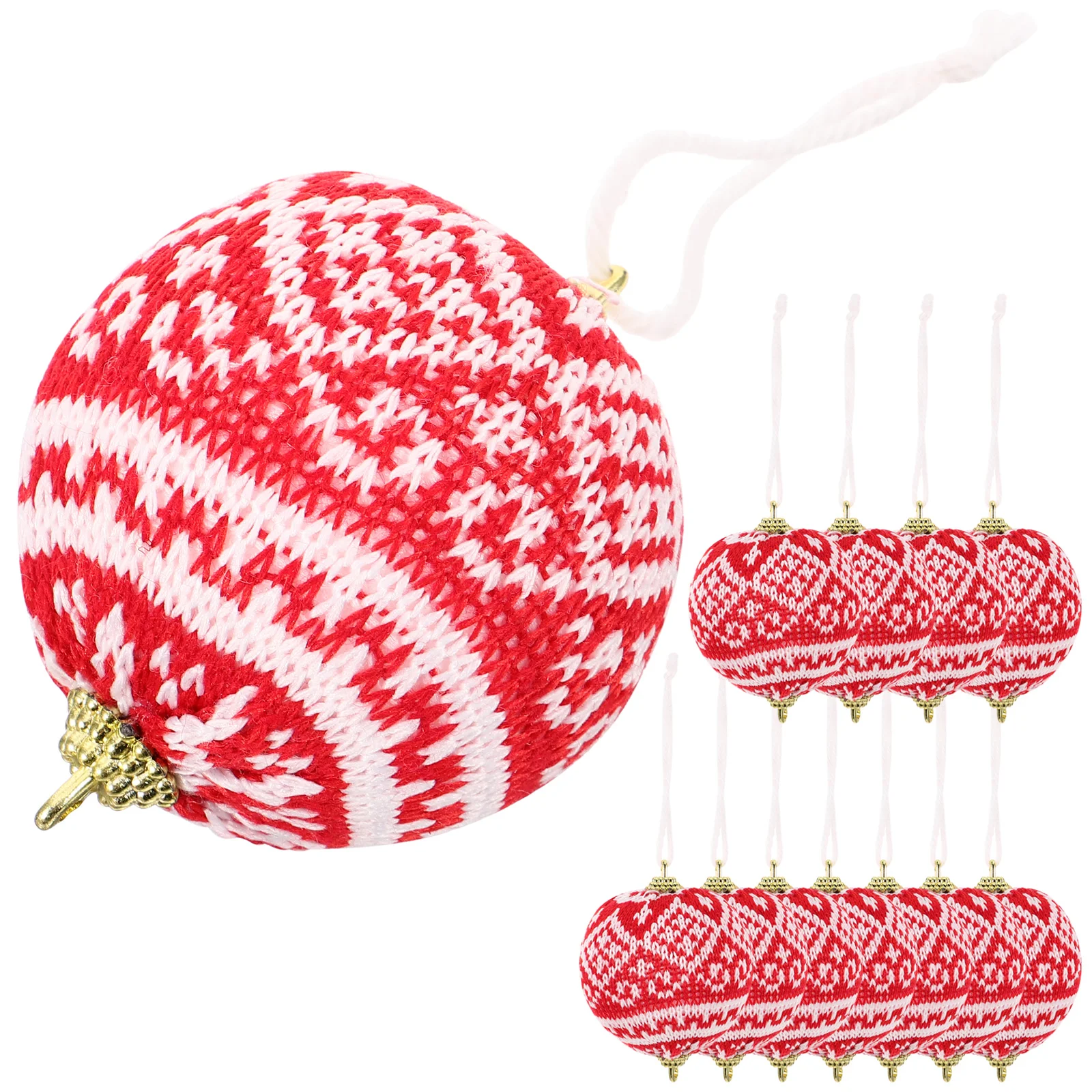 

12Pcs Christmas Delicate Ball Hanging Ornaments Xmas Pendants Xmas Decorations Xmas Ornaments