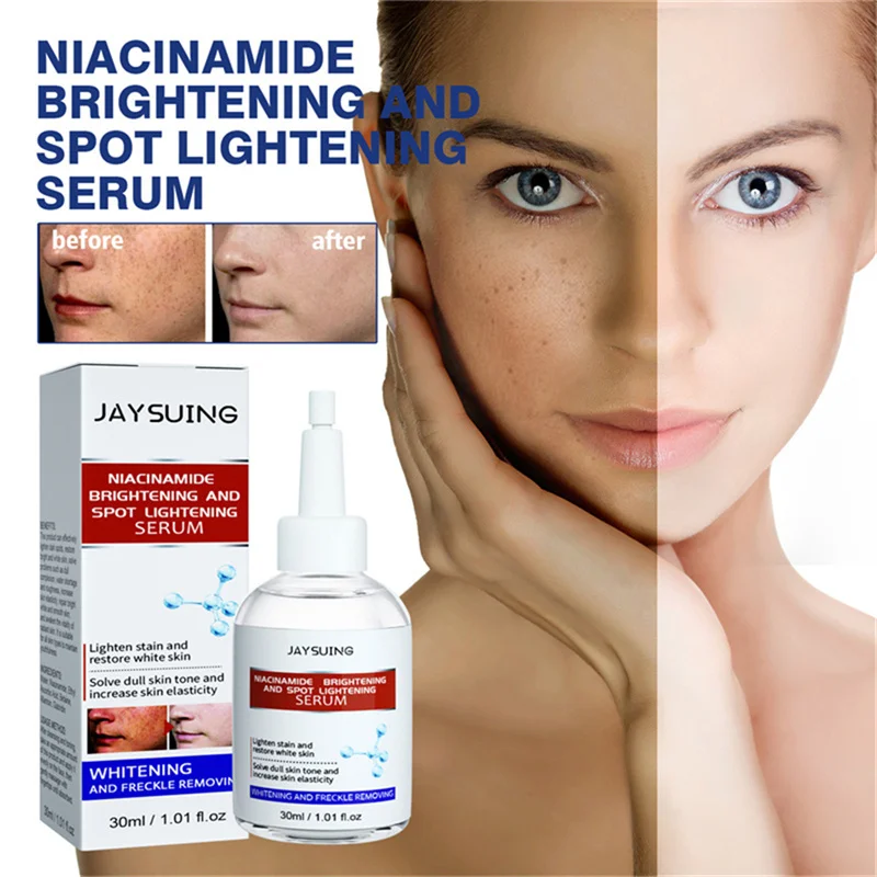 Nicotinamide Face Whitening Essence Removing Black Spot Melanin Moisturizing Brighten Increase Skin Elasticity Face Skin Care