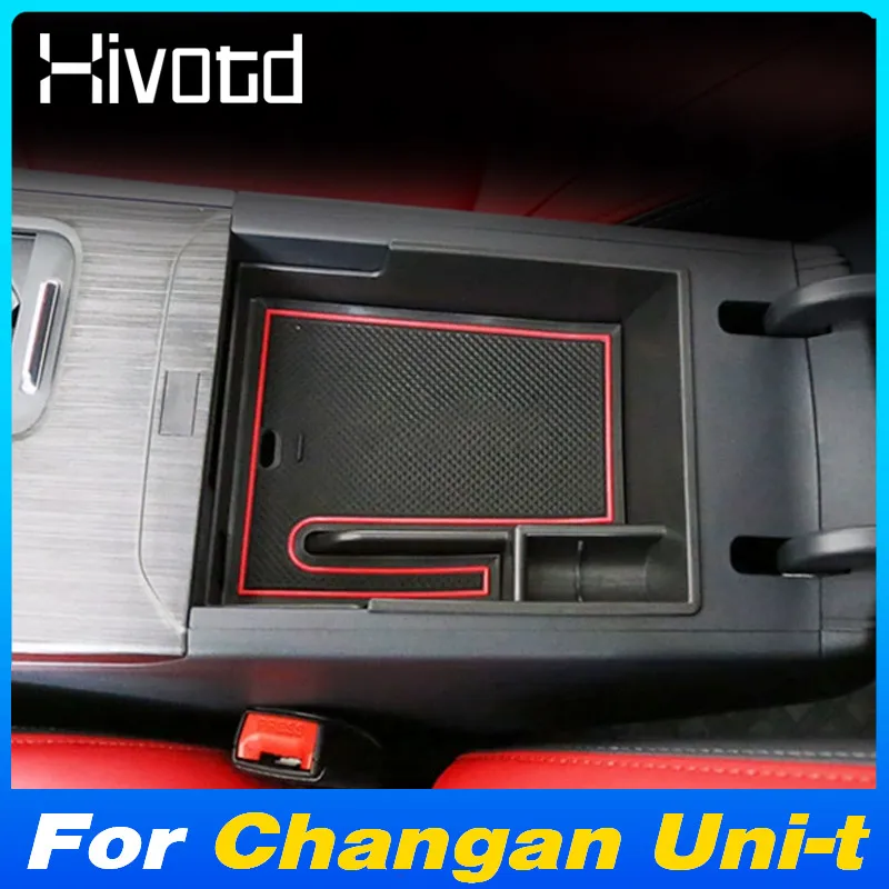 ABS автомобильный скрытый ящик для хранения чехол центральной консоли