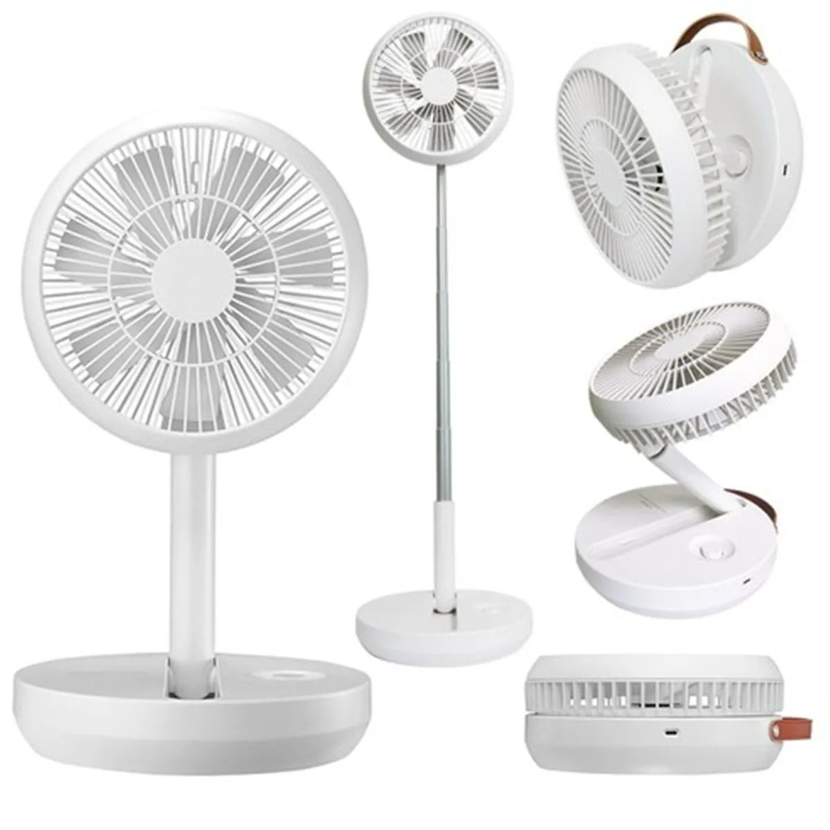 

Fancy Table Top 8 Inch Folding Fan Camping Cordless Fan