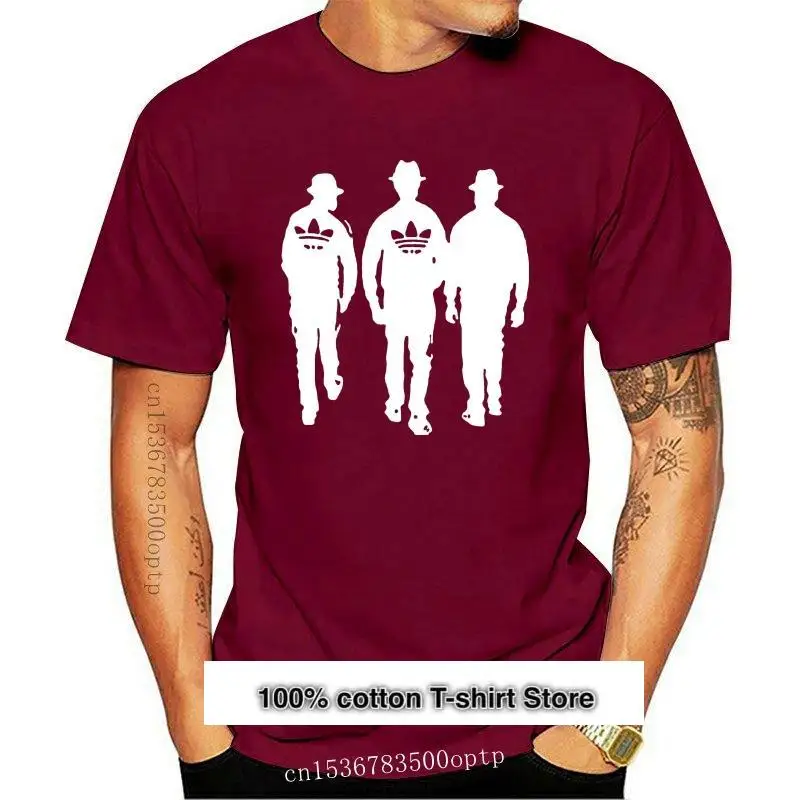 Camiseta clásica de correr para hombres y mujeres, camisa Hipster de algodón,...