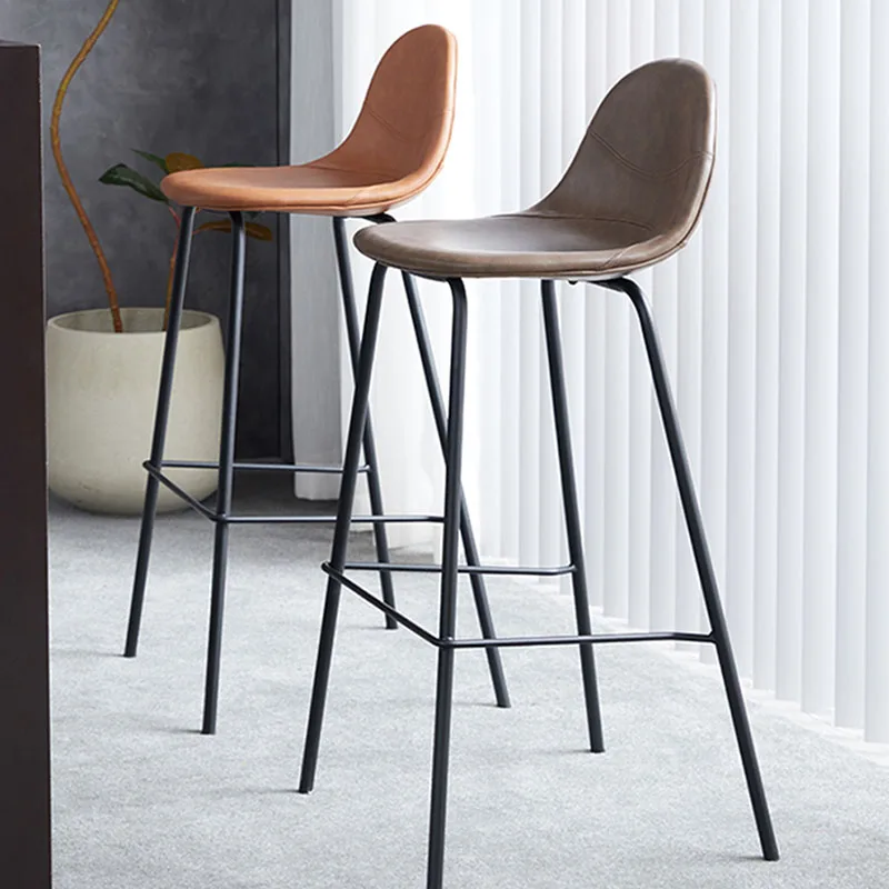 Барные стулья с высокой спинкой металлические для спальни балкона расслабляющие