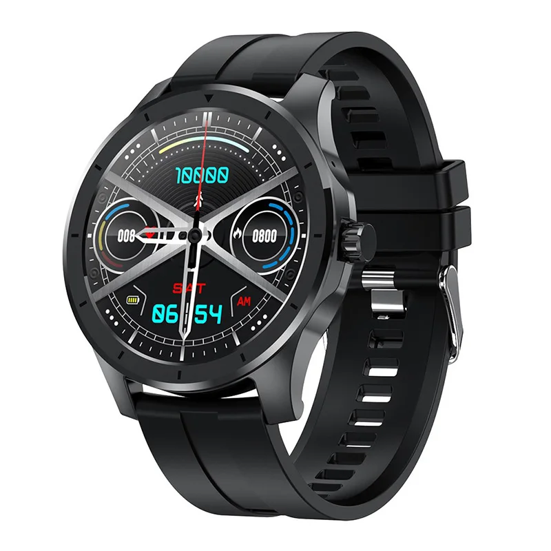 

Смарт-часы MX10 с экраном 1,28 дюйма, пульсометром, тонометром, Bluetooth, 512 М