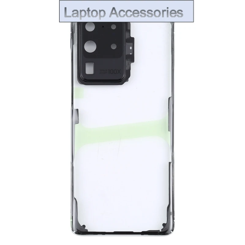 Фото HJ для Samsung Galaxy S20 Ultra SM-G988 SM-G988U SM-G988U1 SM-G9880 SM-G988B/DS SM-G988N/B/W стеклянная прозрачная задняя крышка батареи №2