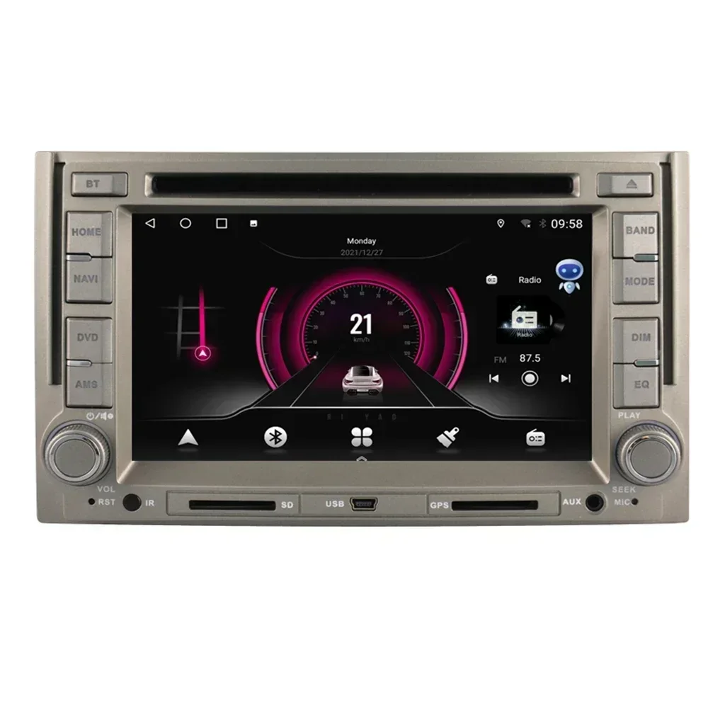 8G + 128G Android 13 Автомобильный DVD GPS Радио DSP CarPlay для Hyundai Grand Starex H-1 H1 iMax iLoad 2008-2016-2050 360 °