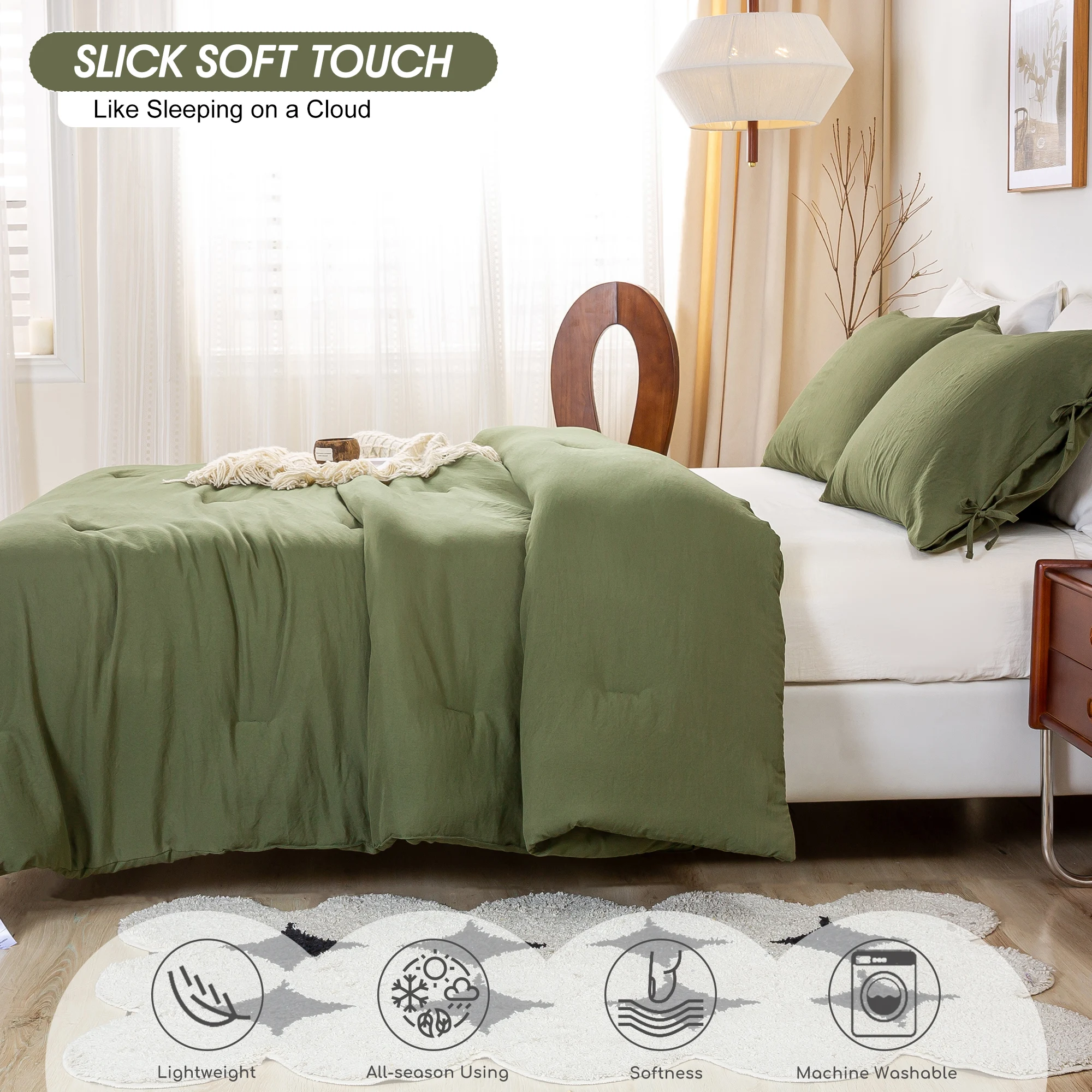 Роскошные двухсторонние комплекты одеял кровать большого размера