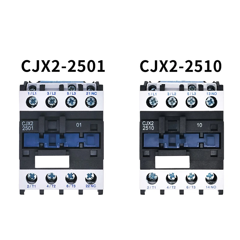 Внешнее напряжение катушки контактора 220 В 24 переменного тока 1 фаза в 3 фазы NO NC 25a