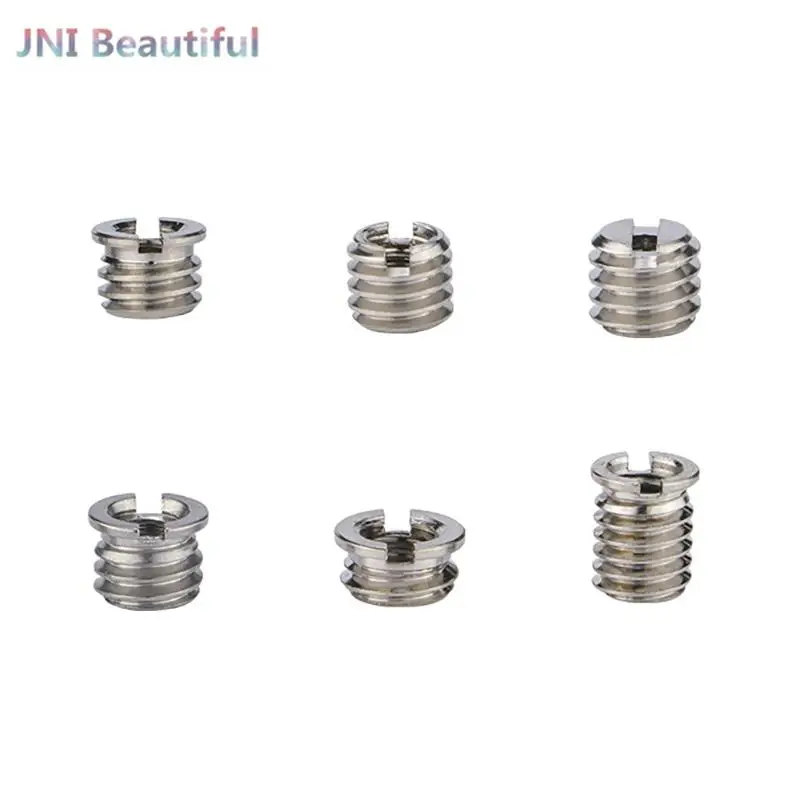 

5Pcs 1/4 to 3/8 Inch Screw Universal Camera Adapter Conversion Nut Set Tripod Monopod Ballhead Mount Accessories For Light Stand