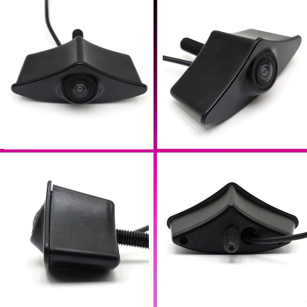 ZJCGO AHD CVBS 1080P 170 ° Автомобильный логотип парковочная камера переднего вида для Mazda 6