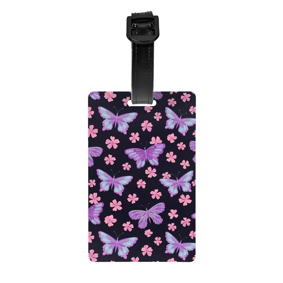 

Butterfly Luggage Tags Suitcase PVC Travel Accessories Holder Baggage Boarding Tags Luggage Bag Case Tags Name ID Address Men