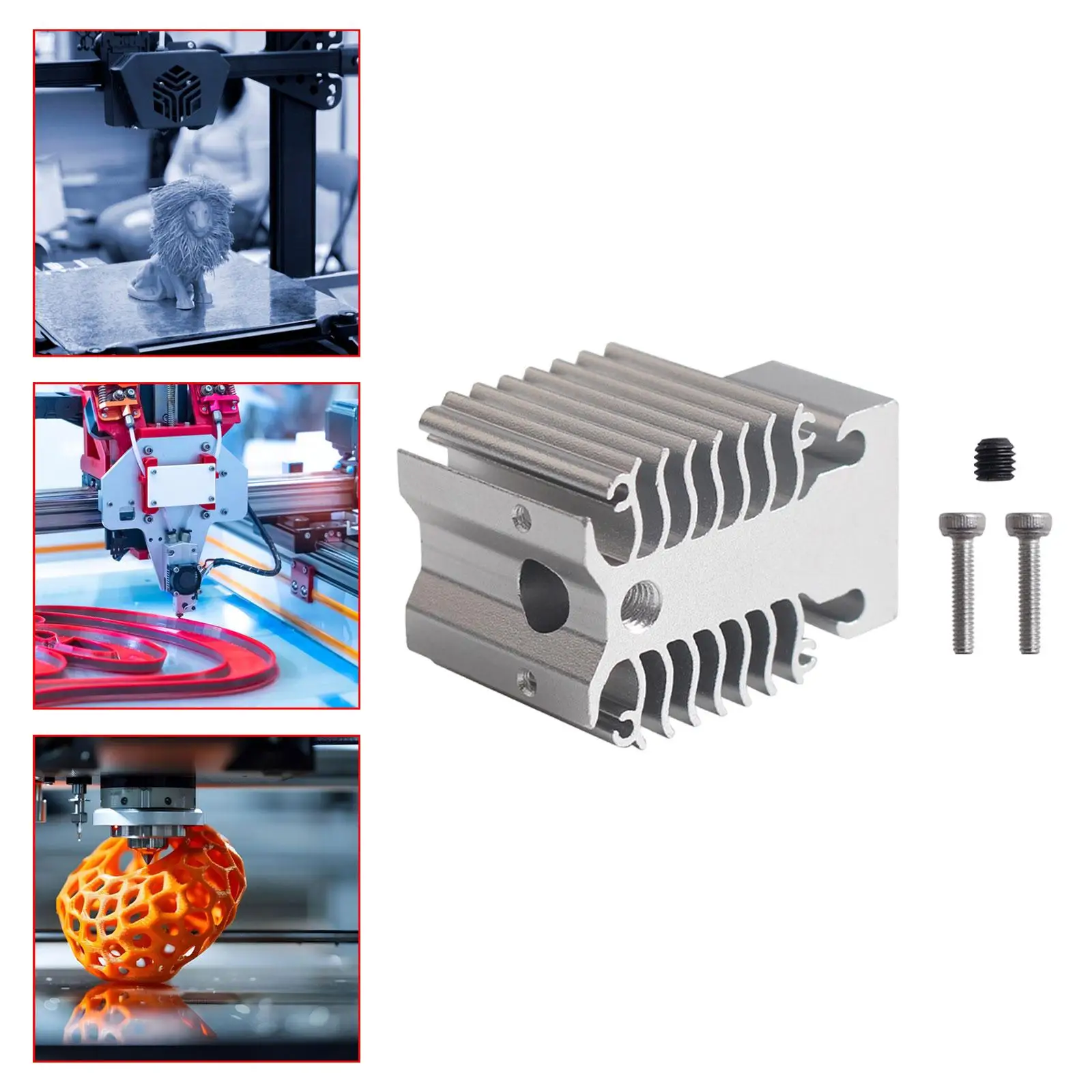 Радиатор экструдера радиатор 3D-принтера с быстрым рассеиванием для Ender-3 V3 SE